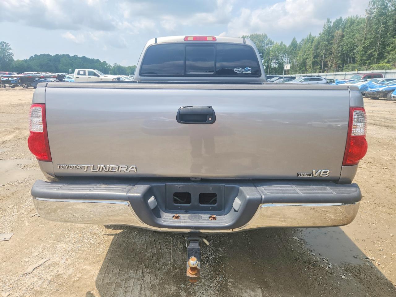 2005 Toyota Tundra Access Cab Sr5 Silver vin: 5TBRT34185S462211