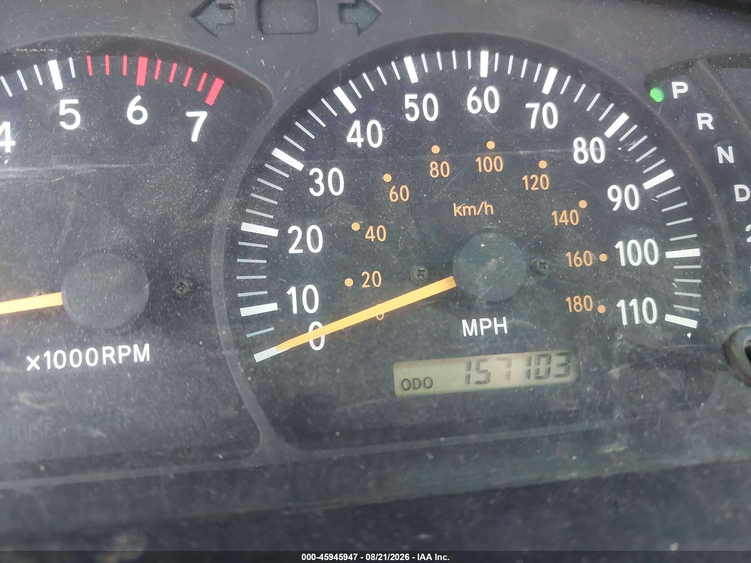 2000 Toyota Tundra Sr5 V8 Red vin: 5TBRT3418YS069300