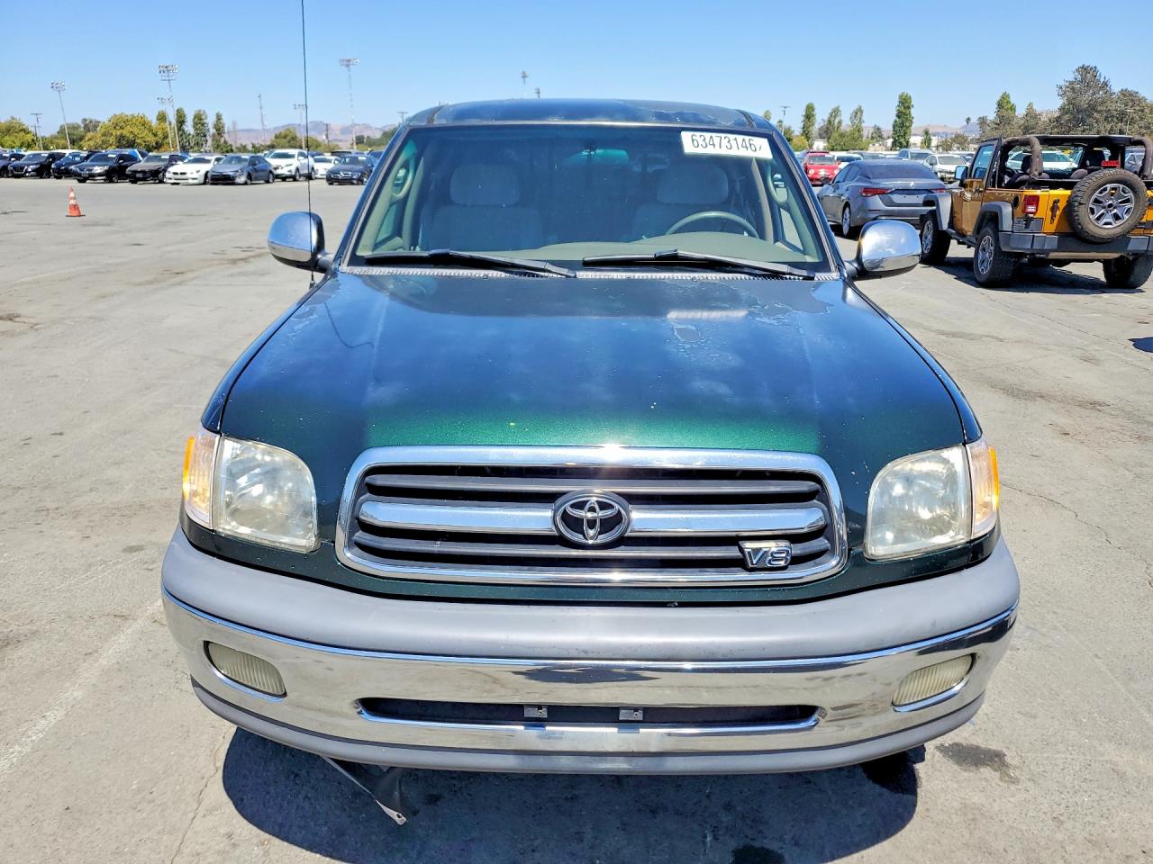 2000 Toyota Tundra Sr5 Green vin: 5TBRT3418YS120004