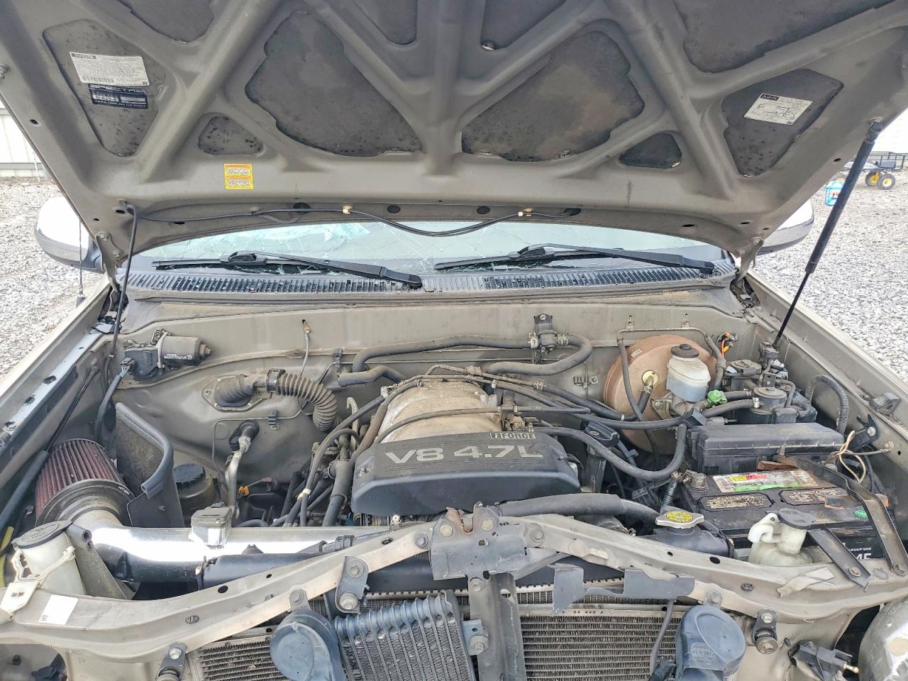 2001 Toyota Tundra Sr5 Желто-коричневый vin: 5TBRT34191S168388