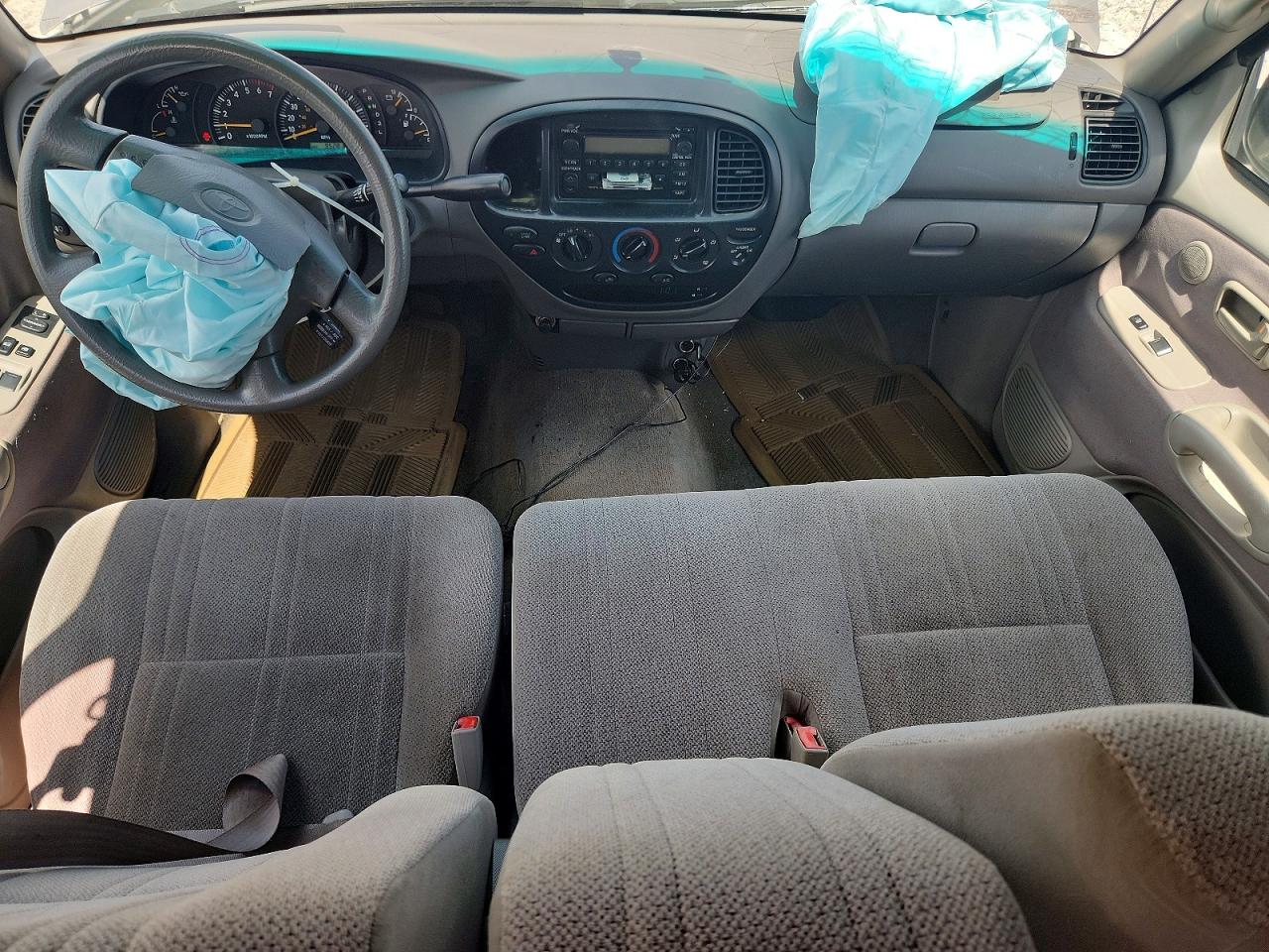 2001 Toyota Tundra Sr5 Серый vin: 5TBRT34191S183442