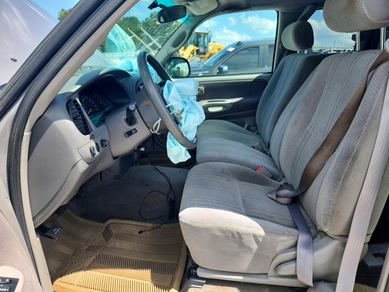 2001 Toyota Tundra Sr5 Серый vin: 5TBRT34191S183442