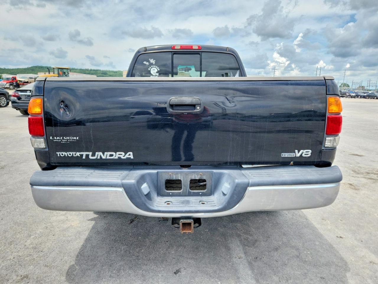 2002 Toyota Tundra Sr5 V8 Black vin: 5TBRT34192S308778