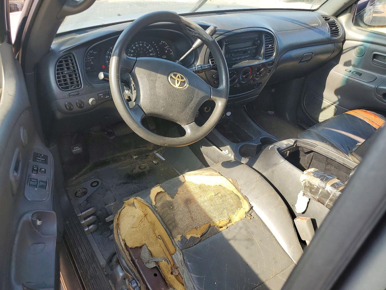 2003 Toyota Tundra Sr5 Gray vin: 5TBRT34193S365581