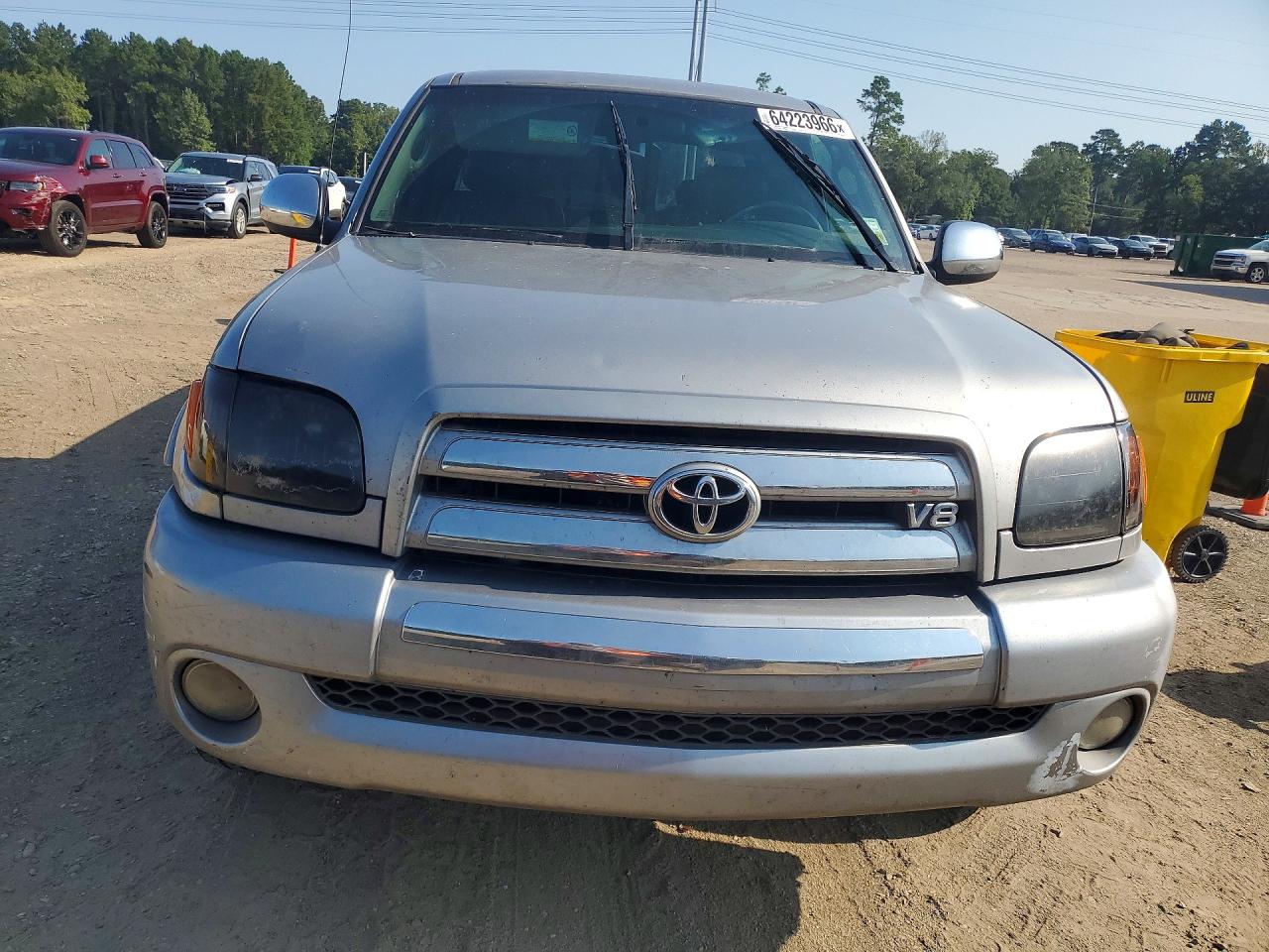 2003 Toyota Tundra Sr5 Gray vin: 5TBRT34193S365581