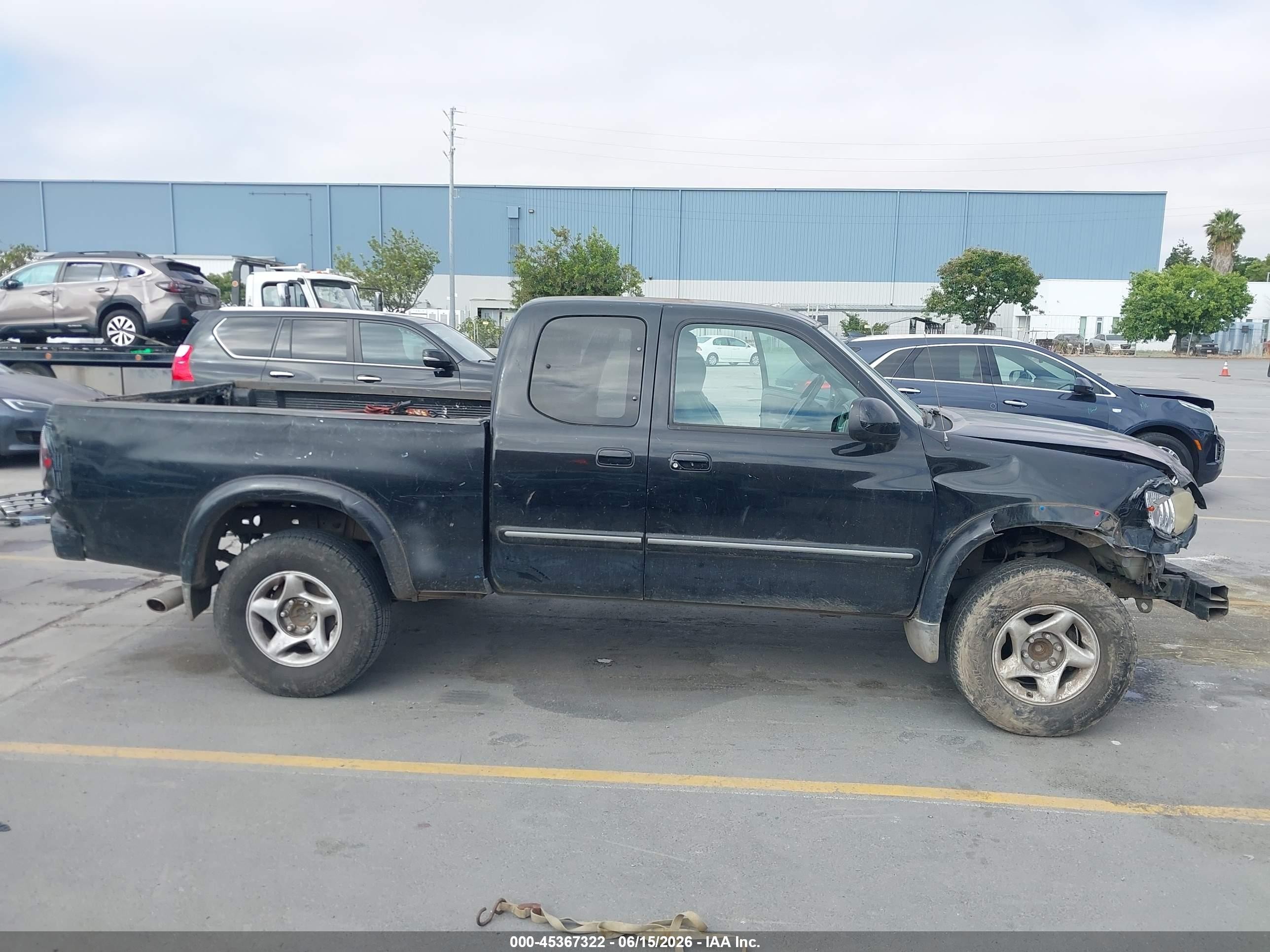 2003 Toyota Tundra Access Cab Sr5 Черный vin: 5TBRT34193S425195