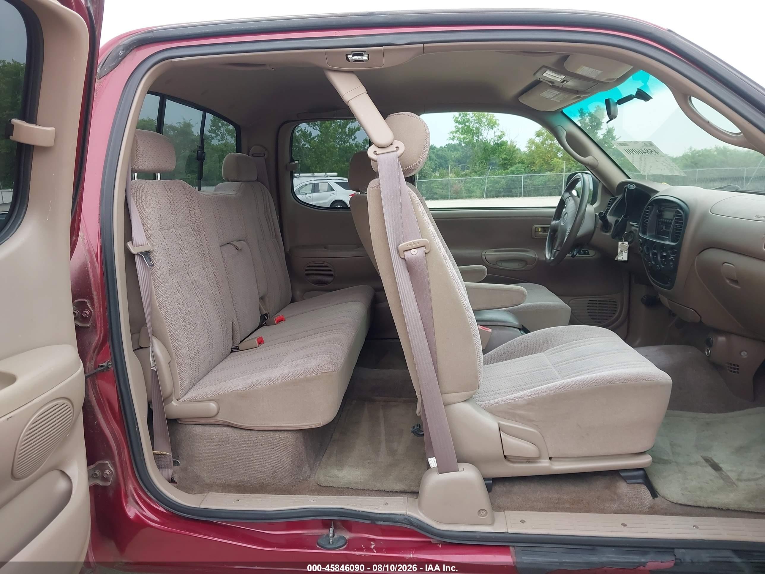 2002 Toyota Tundra Sr5 V8 Бордовый vin: 5TBRT341X2S237879
