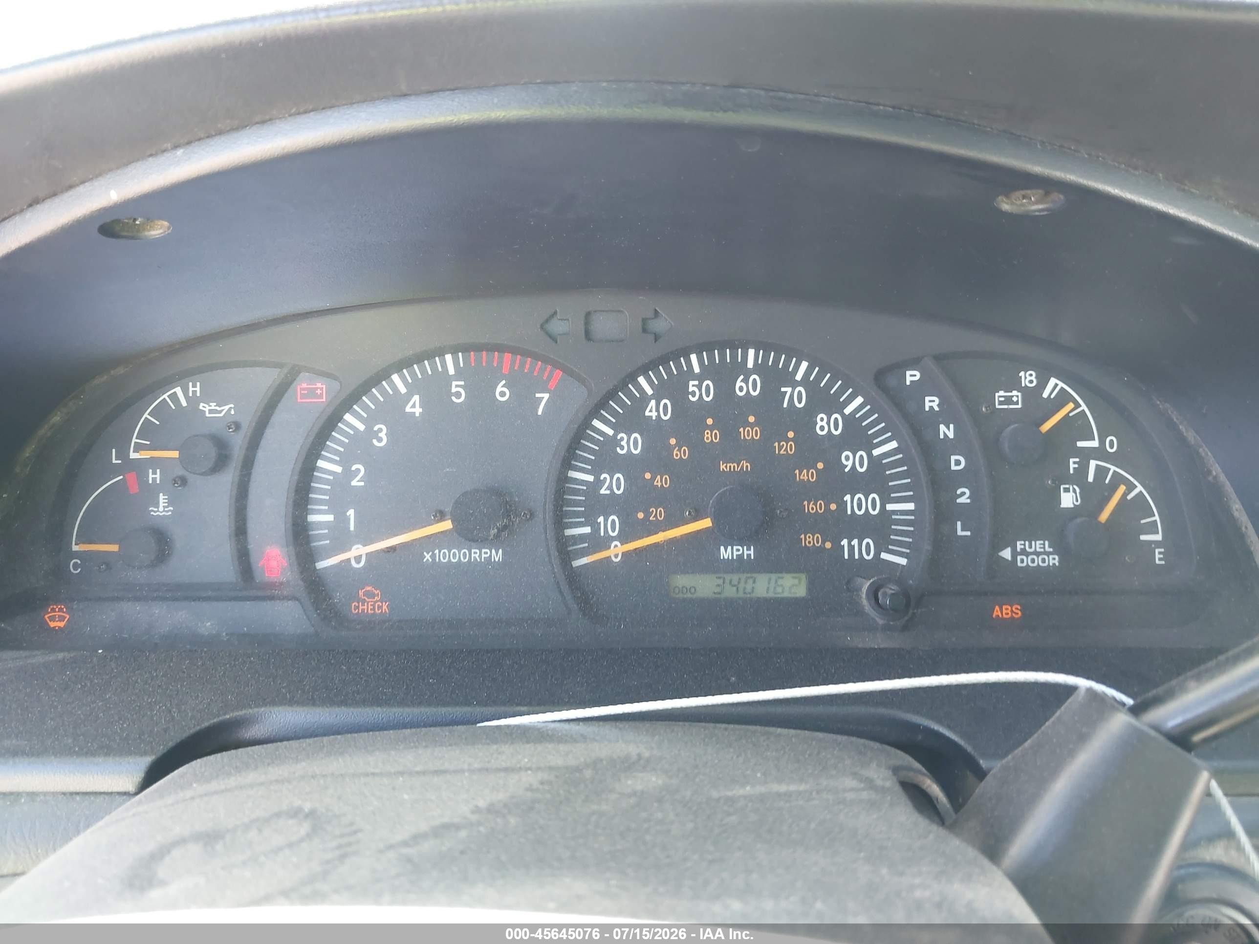 2003 Toyota Tundra Sr5 V8 Black vin: 5TBRT341X3S436450