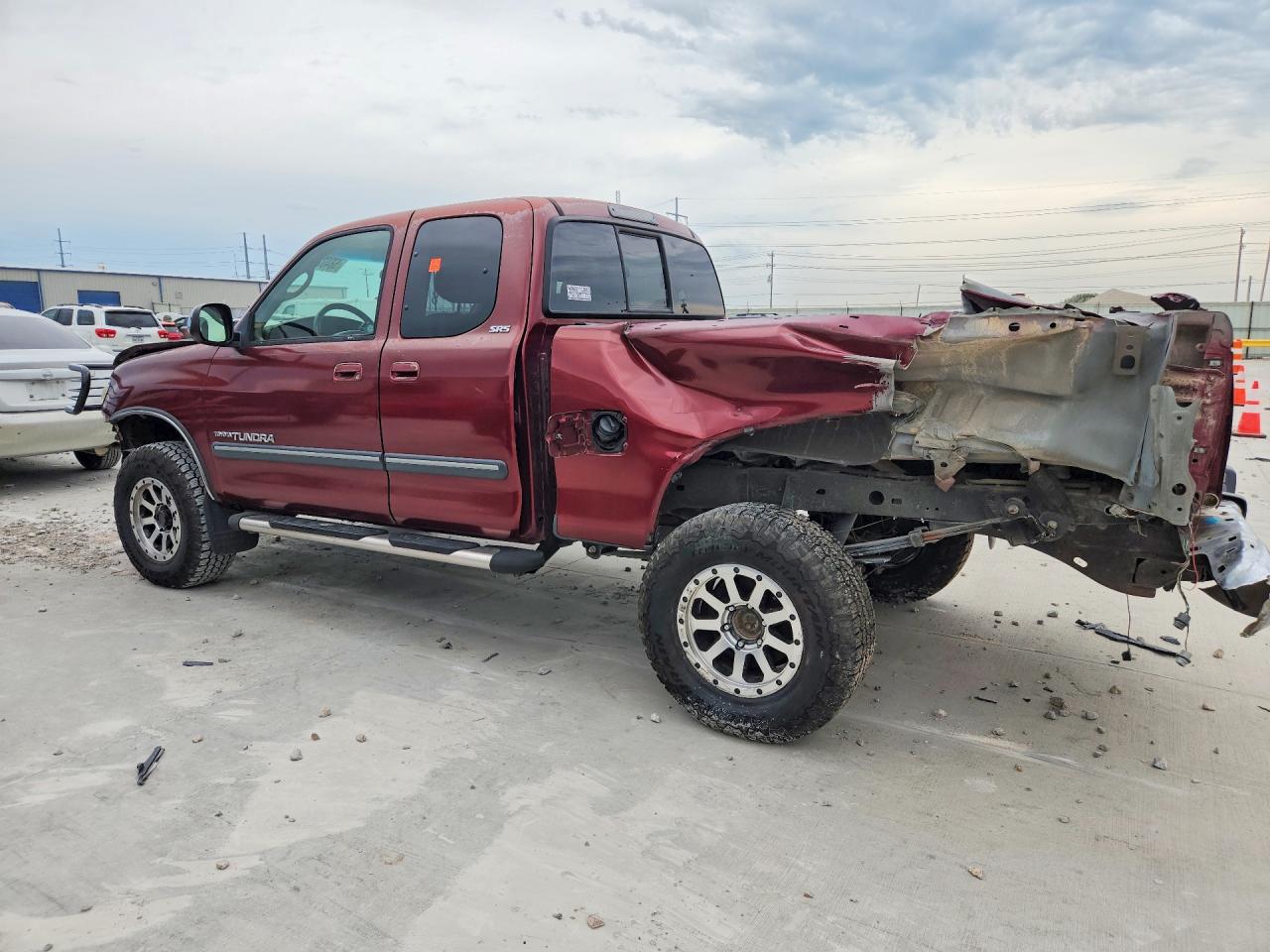 2004 Toyota Tundra Access Cab Sr5 Темно-бордовый vin: 5TBRT341X4S447532