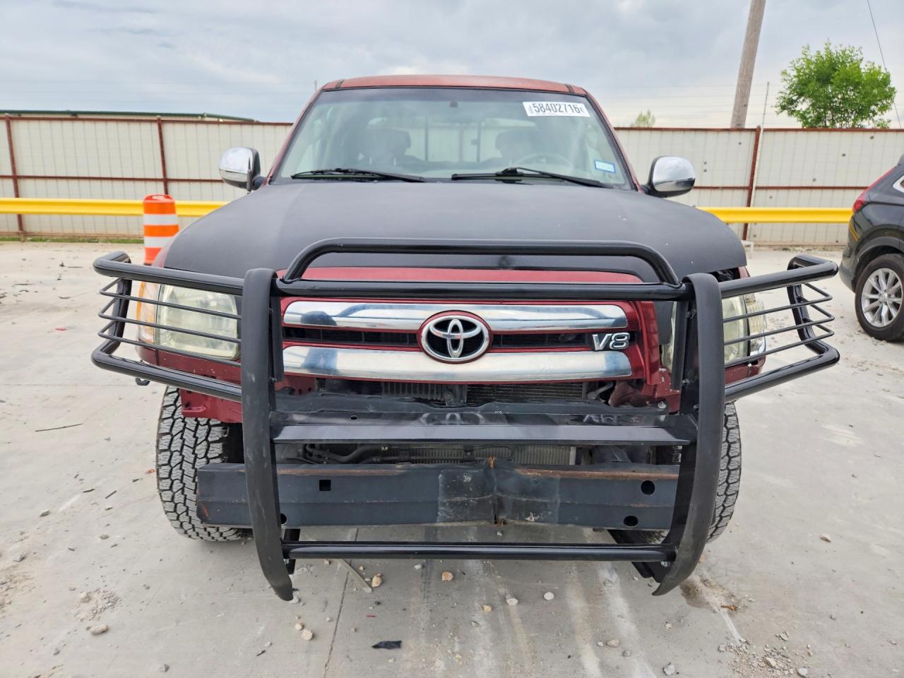 2004 Toyota Tundra Access Cab Sr5 Темно-бордовый vin: 5TBRT341X4S447532