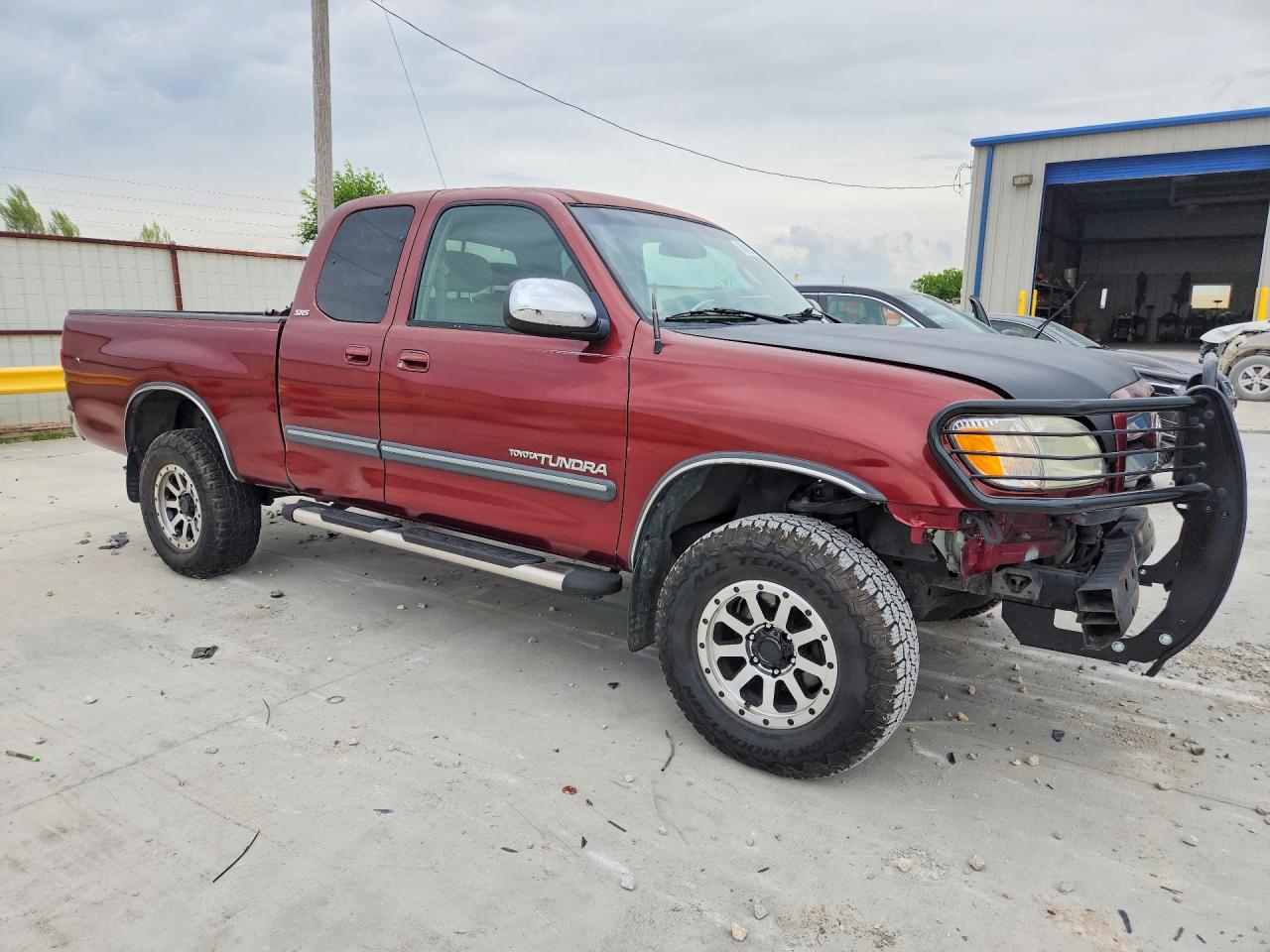 2004 Toyota Tundra Access Cab Sr5 Темно-бордовый vin: 5TBRT341X4S447532