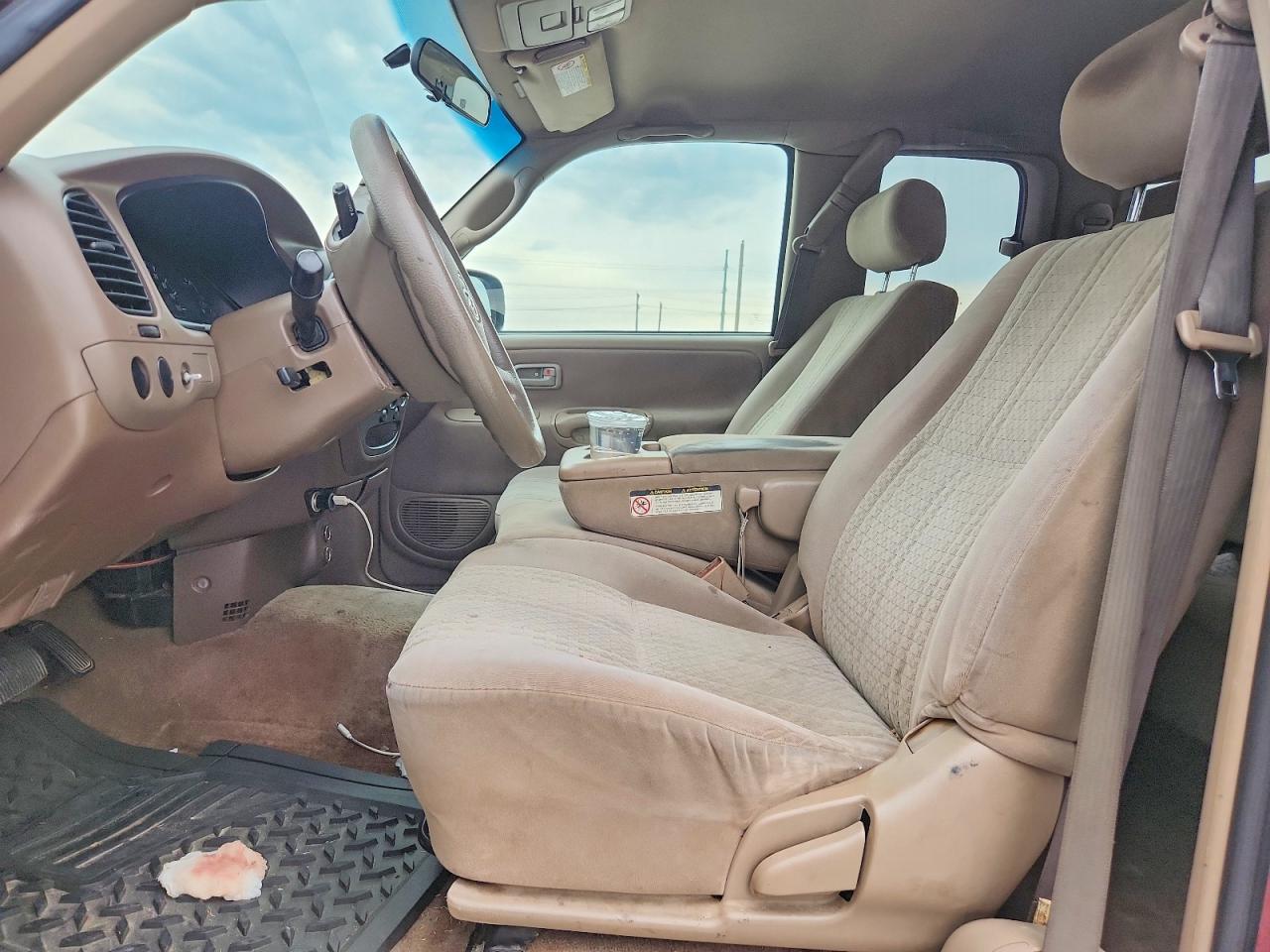 2004 Toyota Tundra Access Cab Sr5 Темно-бордовый vin: 5TBRT341X4S447532