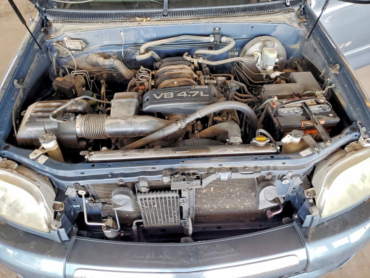 2006 Toyota Tundra Sr5 Blue vin: 5TBRT341X6S481389