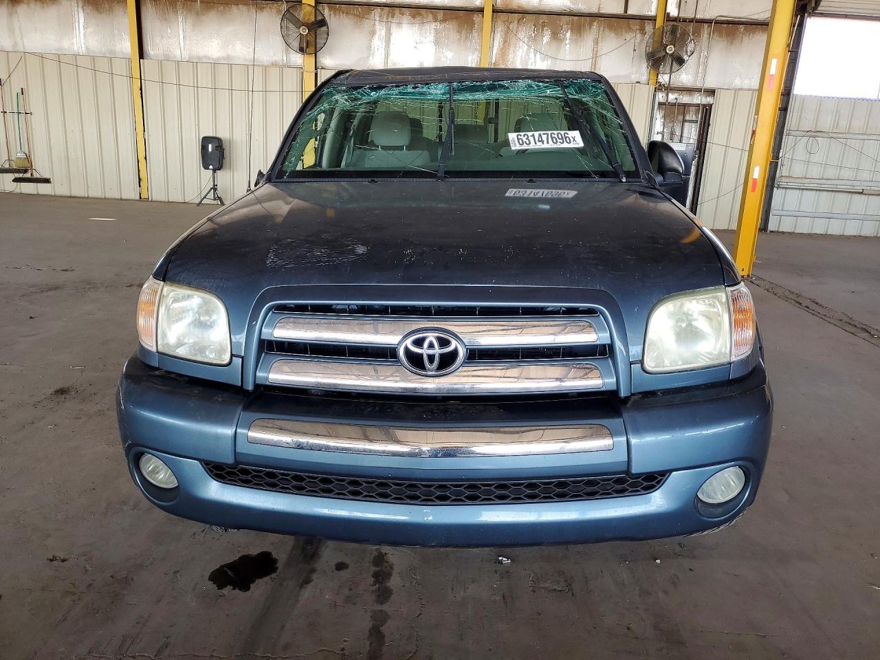 2006 Toyota Tundra Sr5 Blue vin: 5TBRT341X6S481389