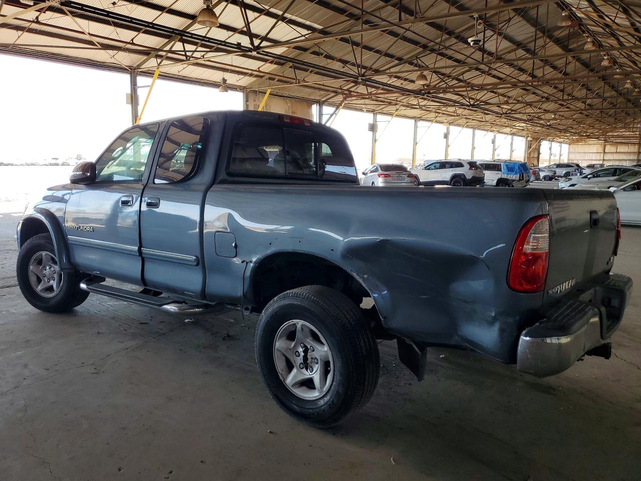 2006 Toyota Tundra Sr5 Blue vin: 5TBRT341X6S481389