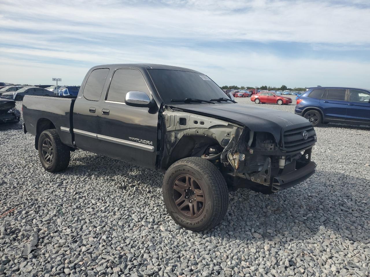 2000 Toyota Tundra Access Cab Черный vin: 5TBRT341XYS089418