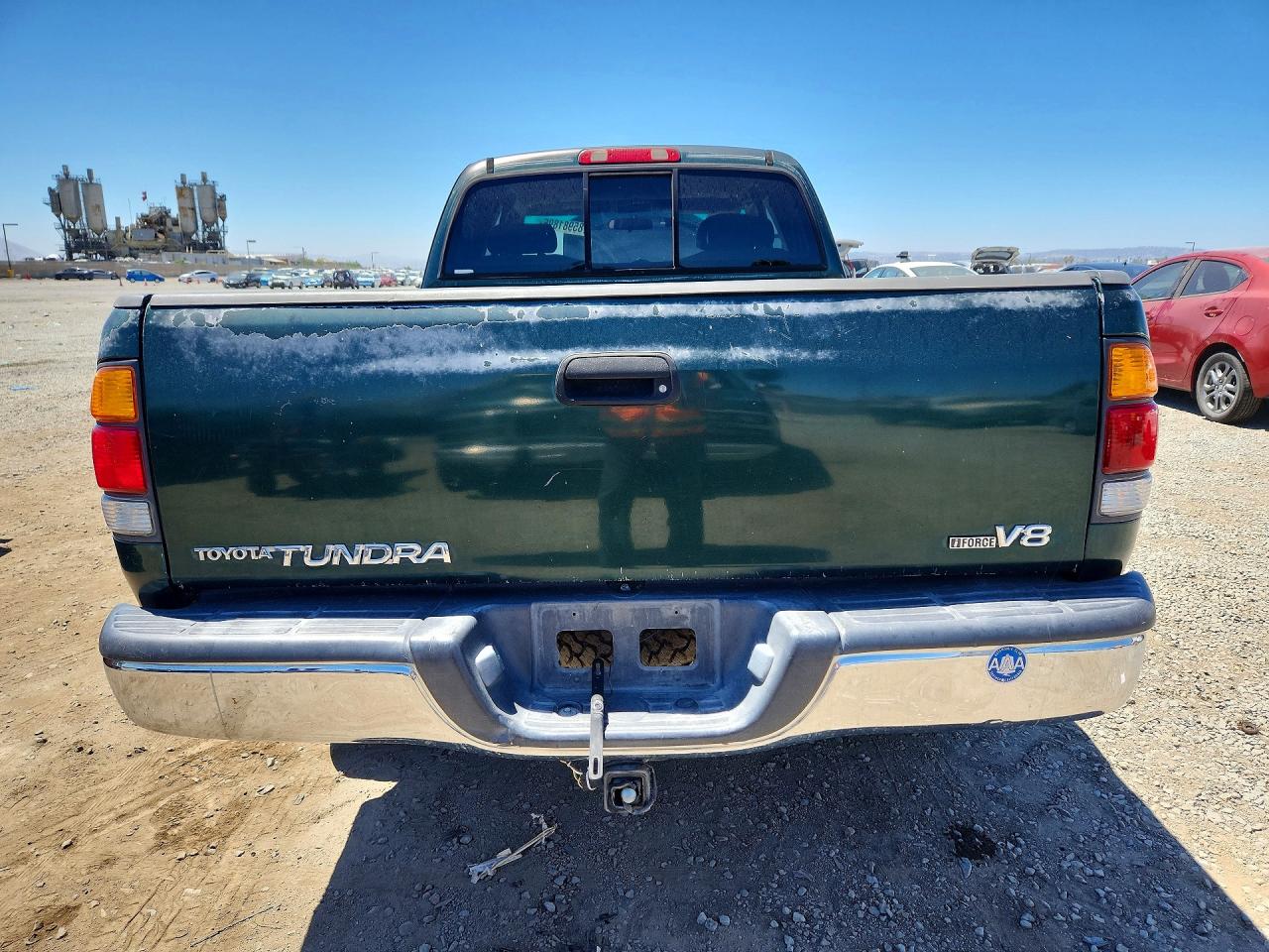 2001 Toyota Tundra Access Cab Limited Green vin: 5TBRT38121S141981