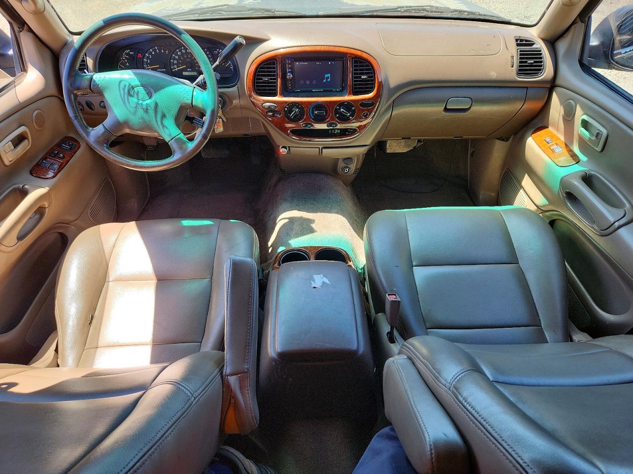 2001 Toyota Tundra Access Cab Limited Green vin: 5TBRT38121S141981