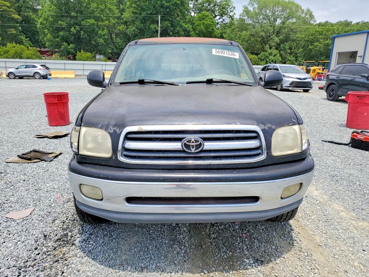 2000 Toyota Tundra Access Cab Limited Black vin: 5TBRT3812YS100034