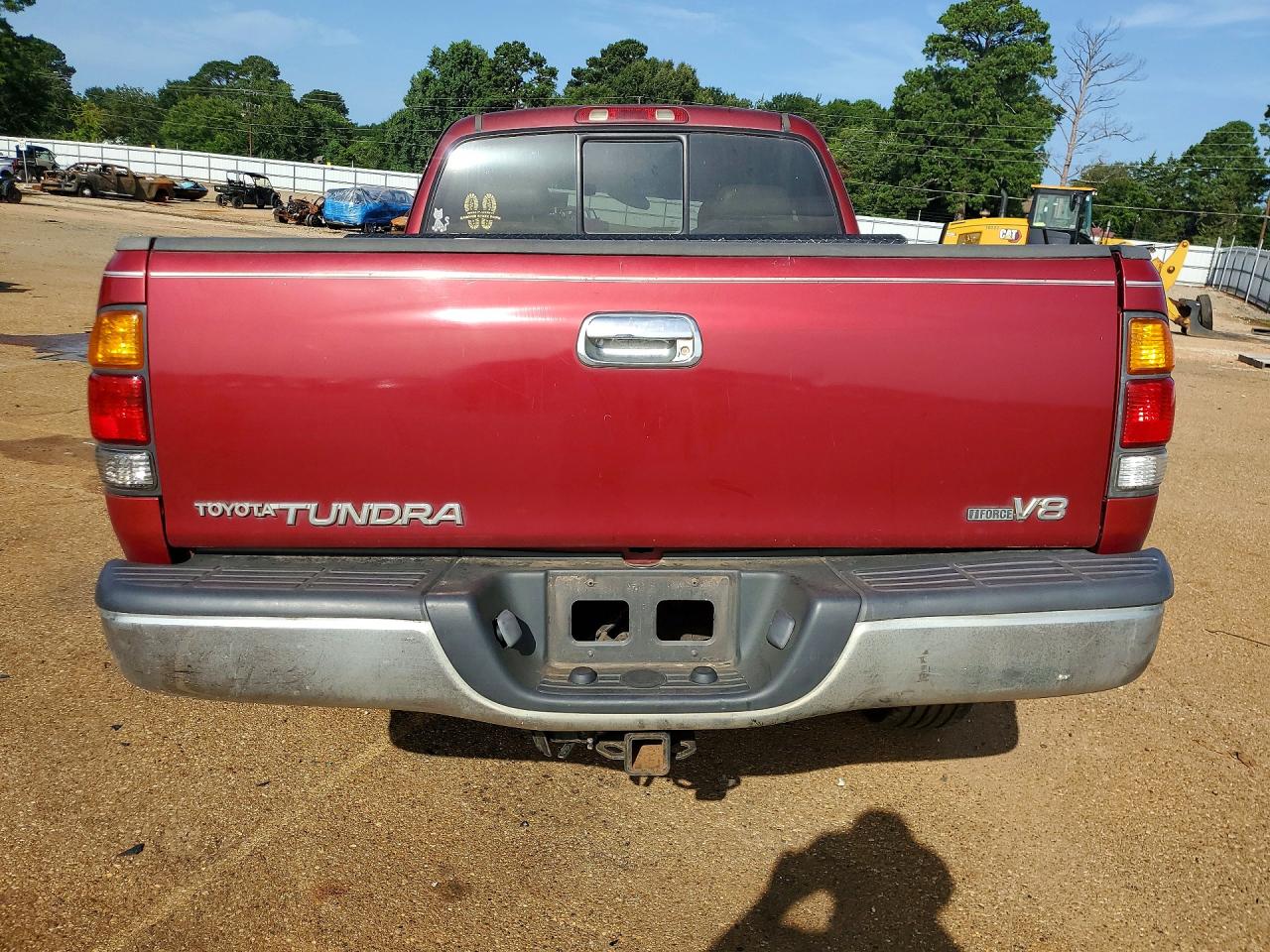 2001 Toyota Tundra Access Cab Limited Темно-бордовый vin: 5TBRT38151S170441