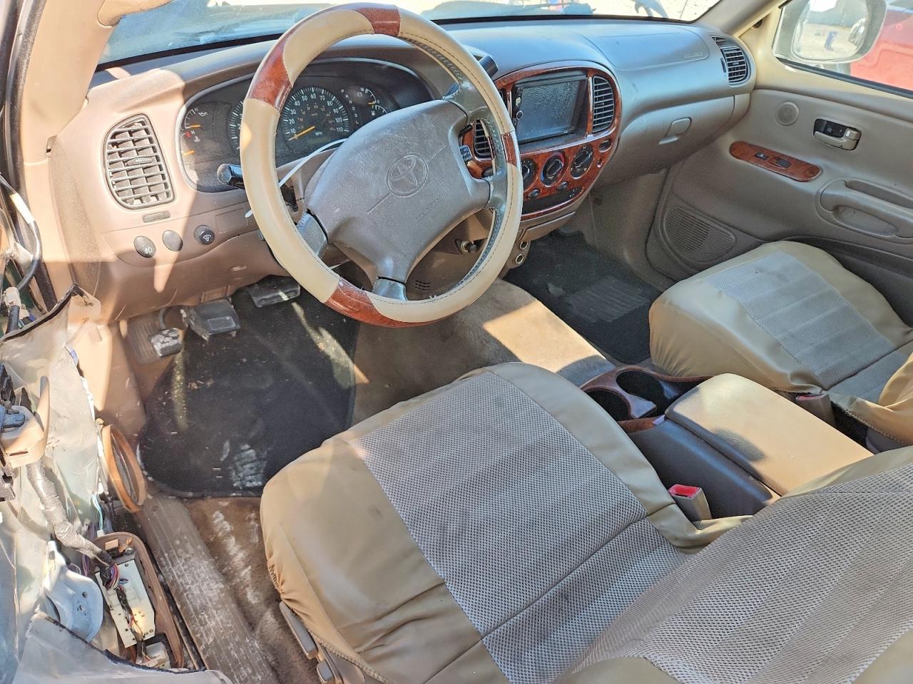 2000 Toyota Tundra Access Cab Limited Green vin: 5TBRT3816YS045314