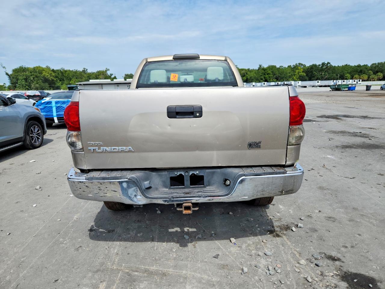 2008 Toyota Tundra Grade Желто-коричневый vin: 5TBRT54108S459643