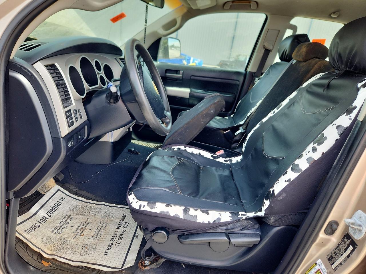 2008 Toyota Tundra Grade Желто-коричневый vin: 5TBRT54108S459643