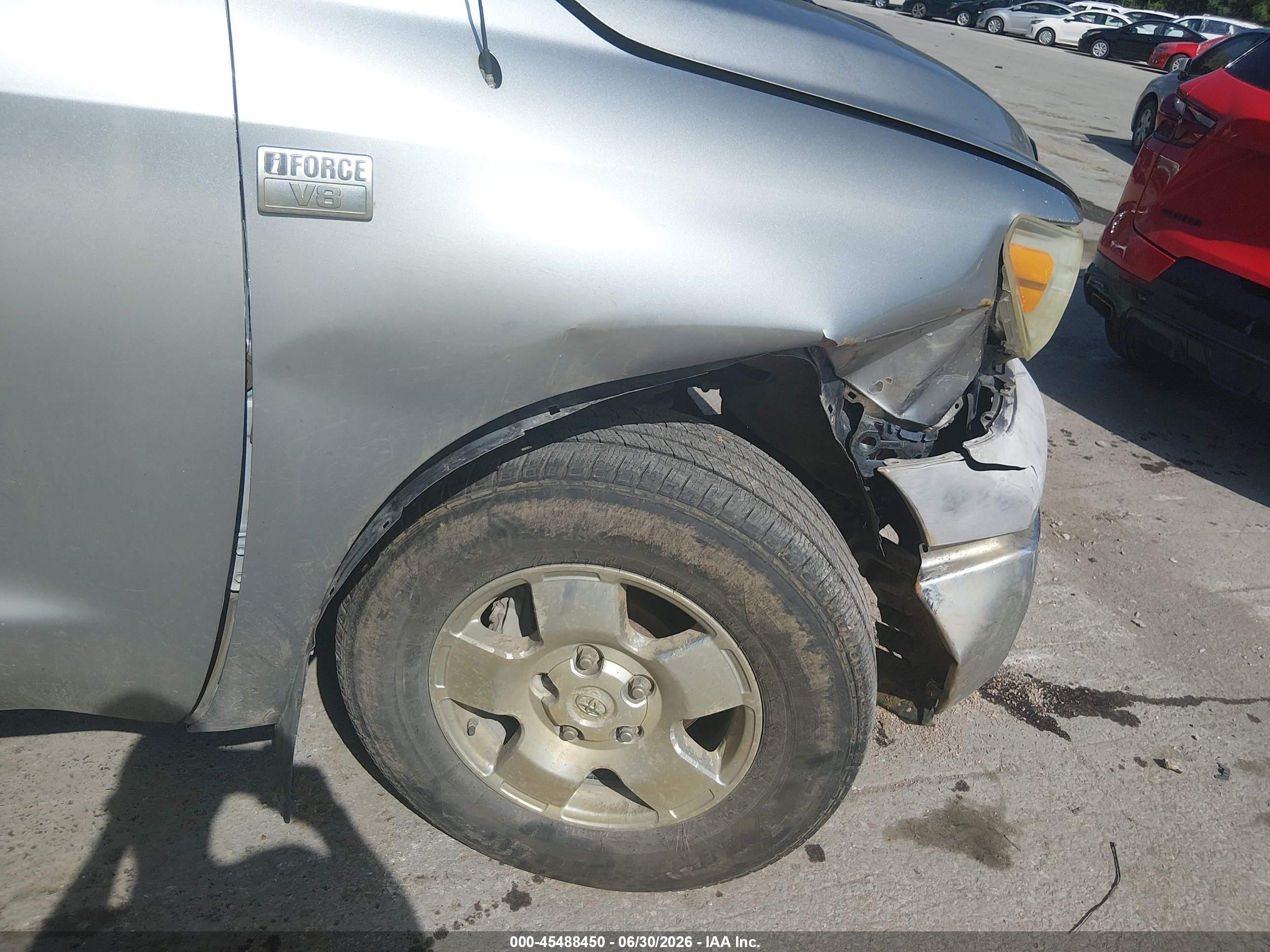 2007 Toyota Tundra Sr5 4.7l V8 Brown vin: 5TBRT54157S454923