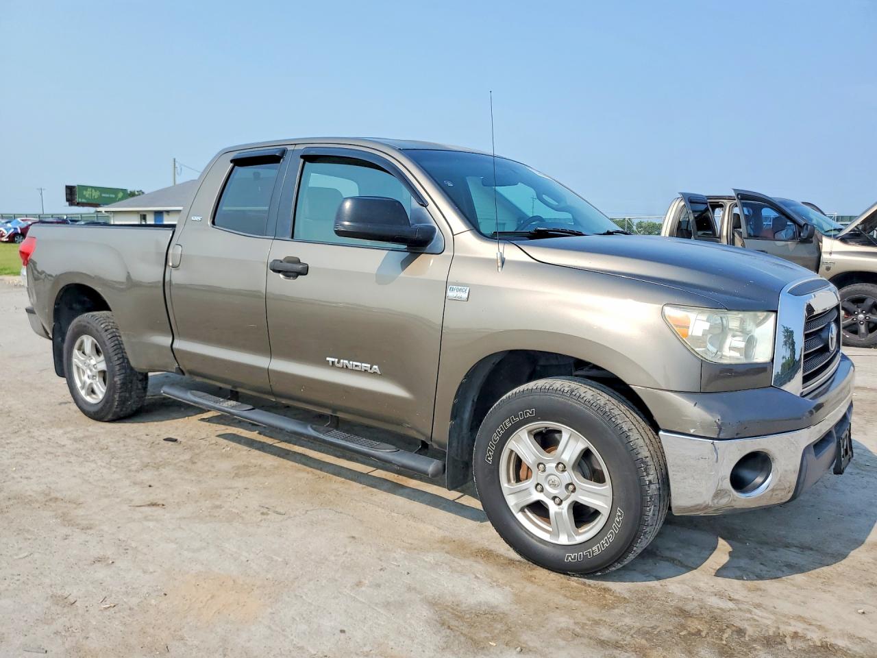 2007 Toyota Tundra Sr5 Gray vin: 5TBRT541X7S453797