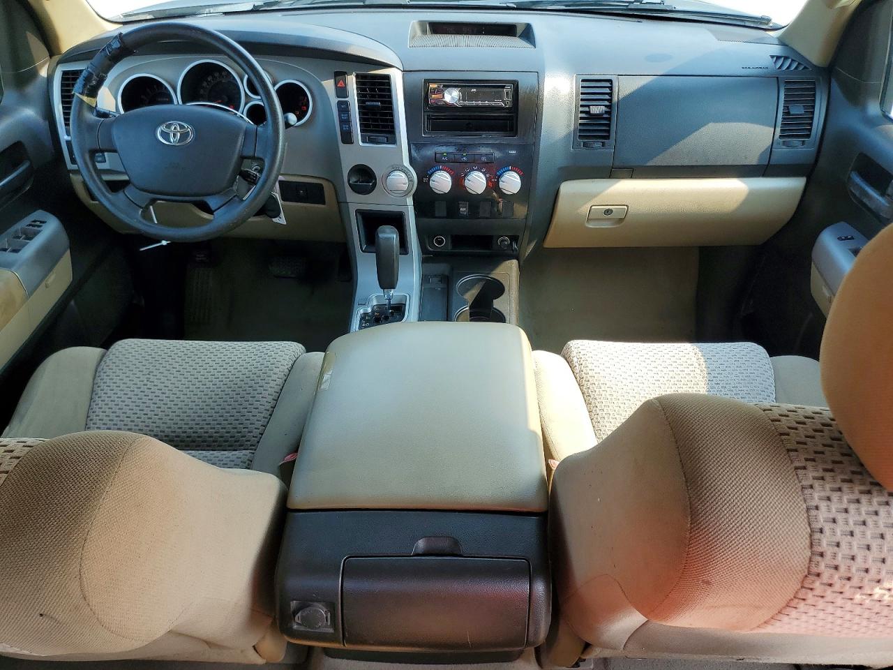 2007 Toyota Tundra Sr5 Gray vin: 5TBRT541X7S453797