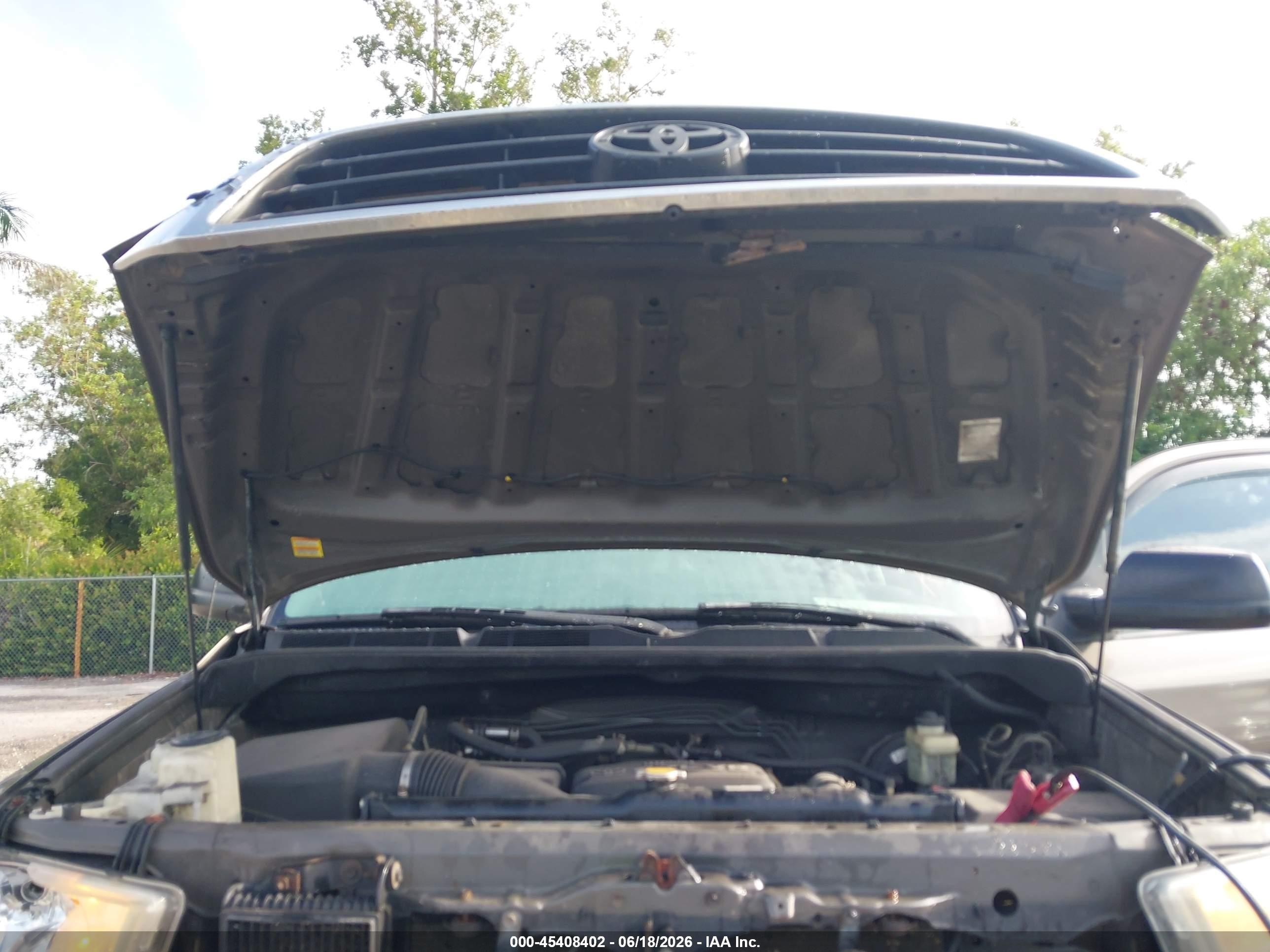 2008 Toyota Tundra Sr5 4.7l V8 Brown vin: 5TBRT541X8S458323