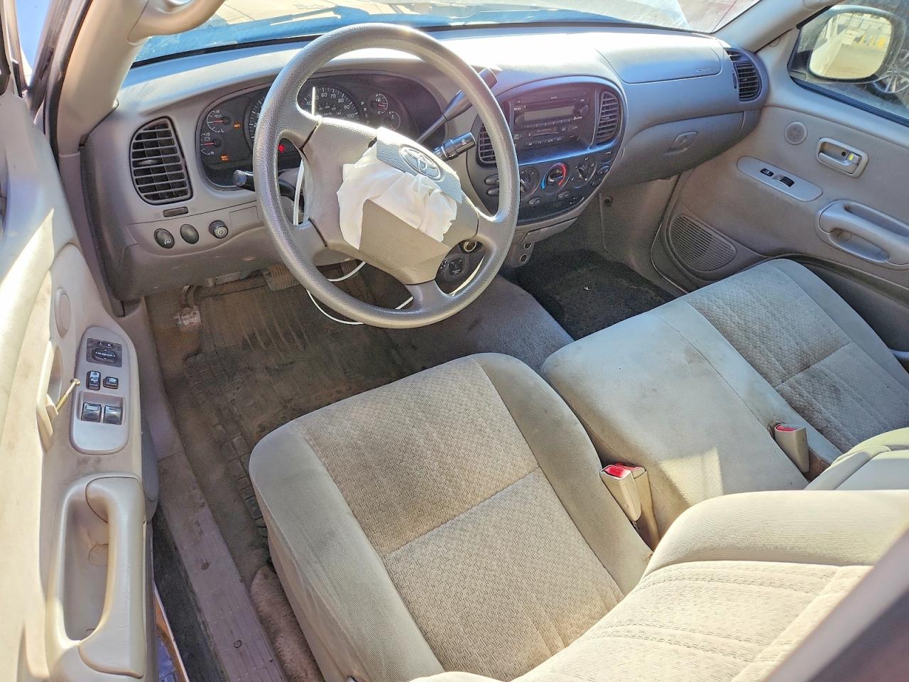 2005 Toyota Tundra Access Cab Sr5 White vin: 5TBRU341X5S447822