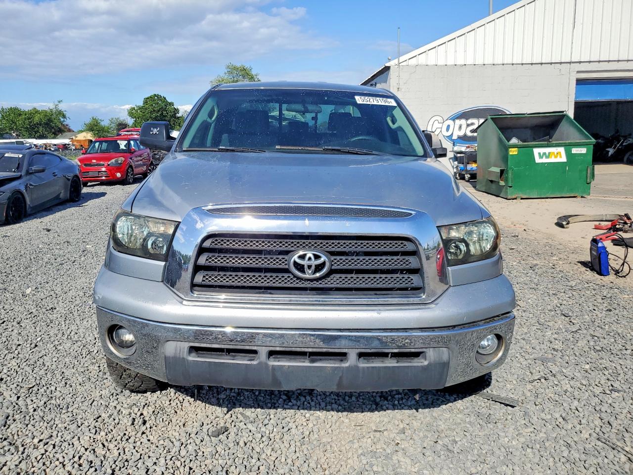 2008 Toyota Tundra Sr5 Серебряный vin: 5TBRV54158S479431