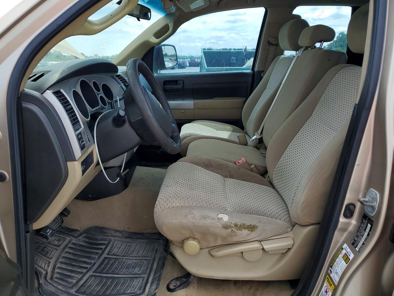 2008 Toyota Tundra Grade Желто-коричневый vin: 5TBRV54188S478029