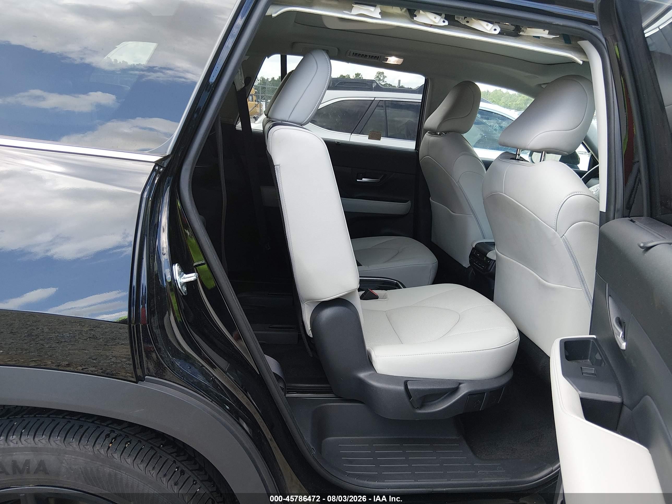 2024 Toyota Grand Highlander Limited Black vin: 5TDAAAA50RS014265