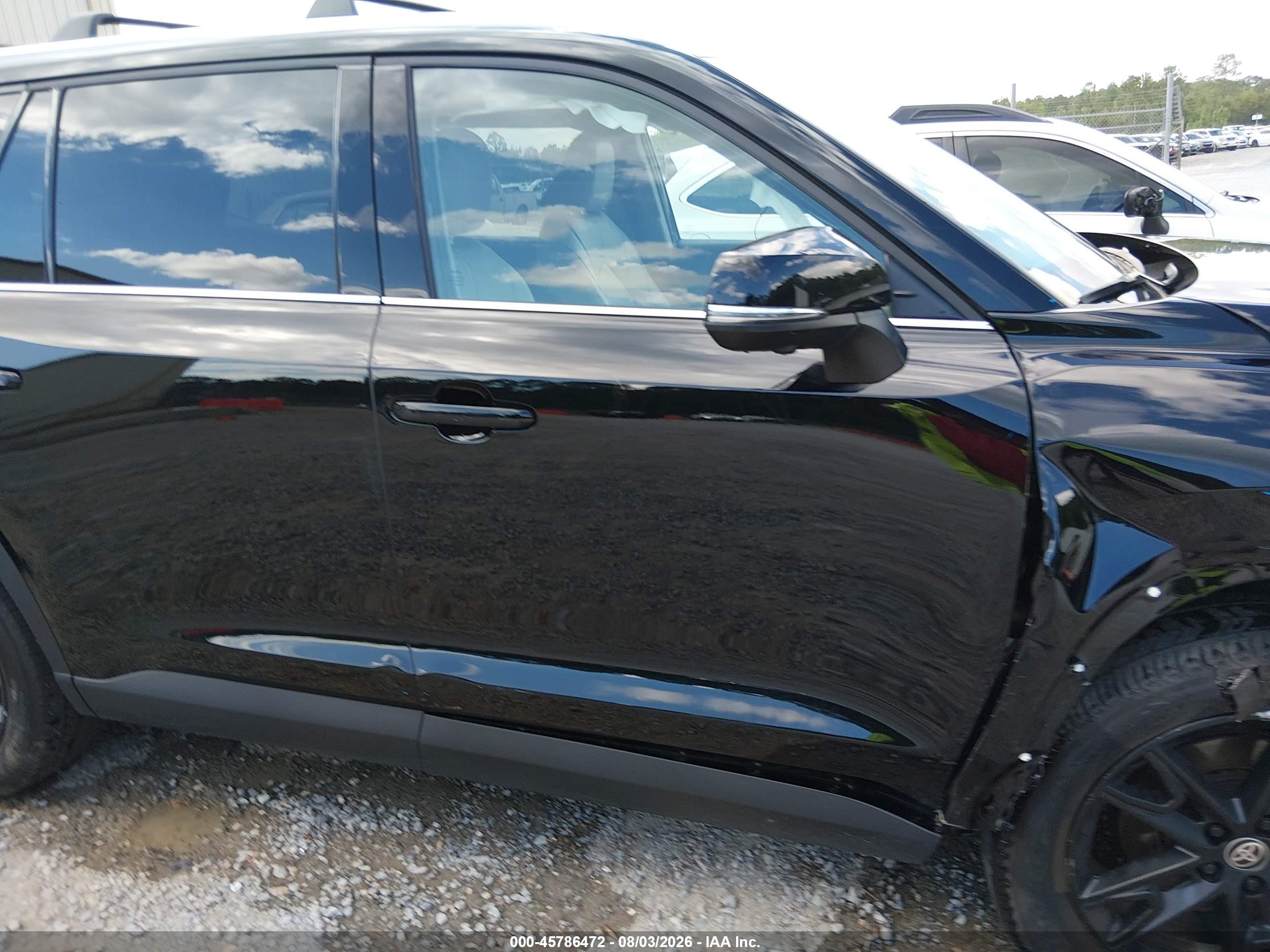 2024 Toyota Grand Highlander Limited Black vin: 5TDAAAA50RS014265