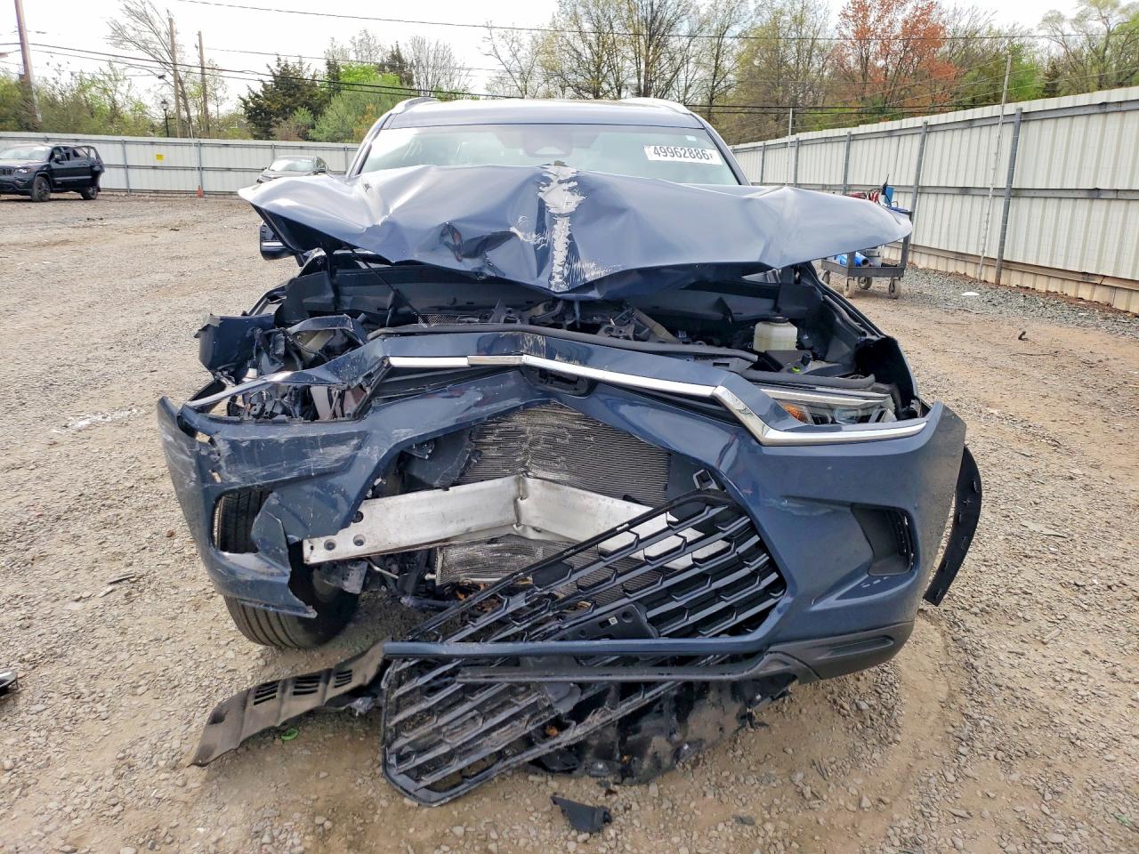 2026 Toyota Grand Highlander Xle Синий vin: 5TDAAAB52TS113160