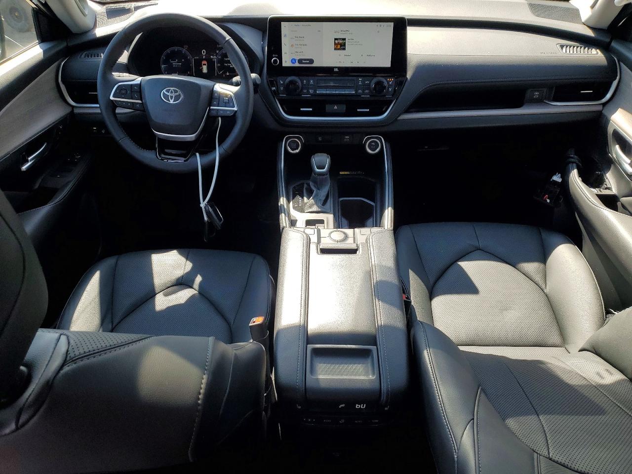 2025 Toyota Grand Highlander Limited Black vin: 5TDAAAB58SS103862