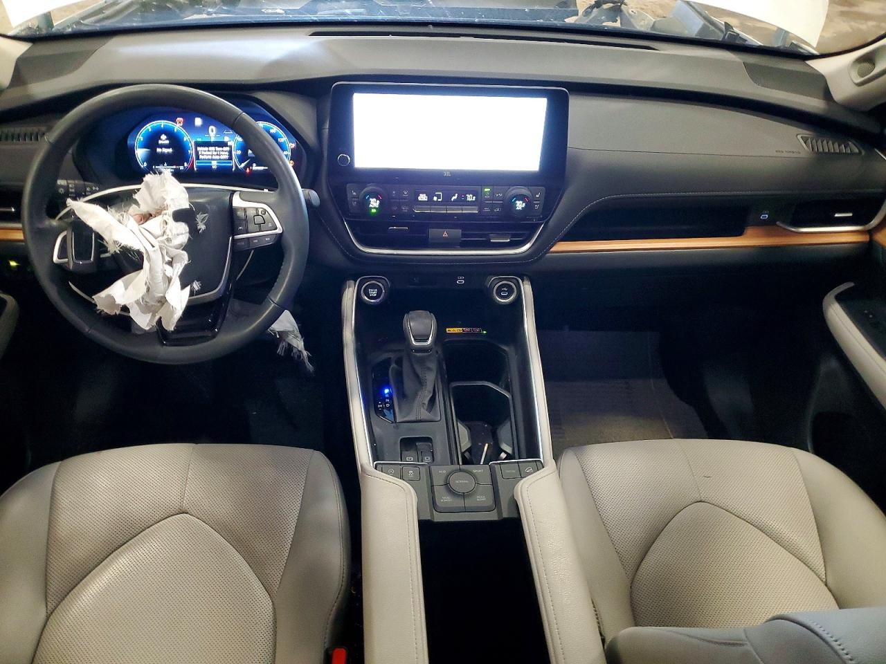 2024 Toyota Grand Highlander Limited White vin: 5TDAAAB5XRS037129