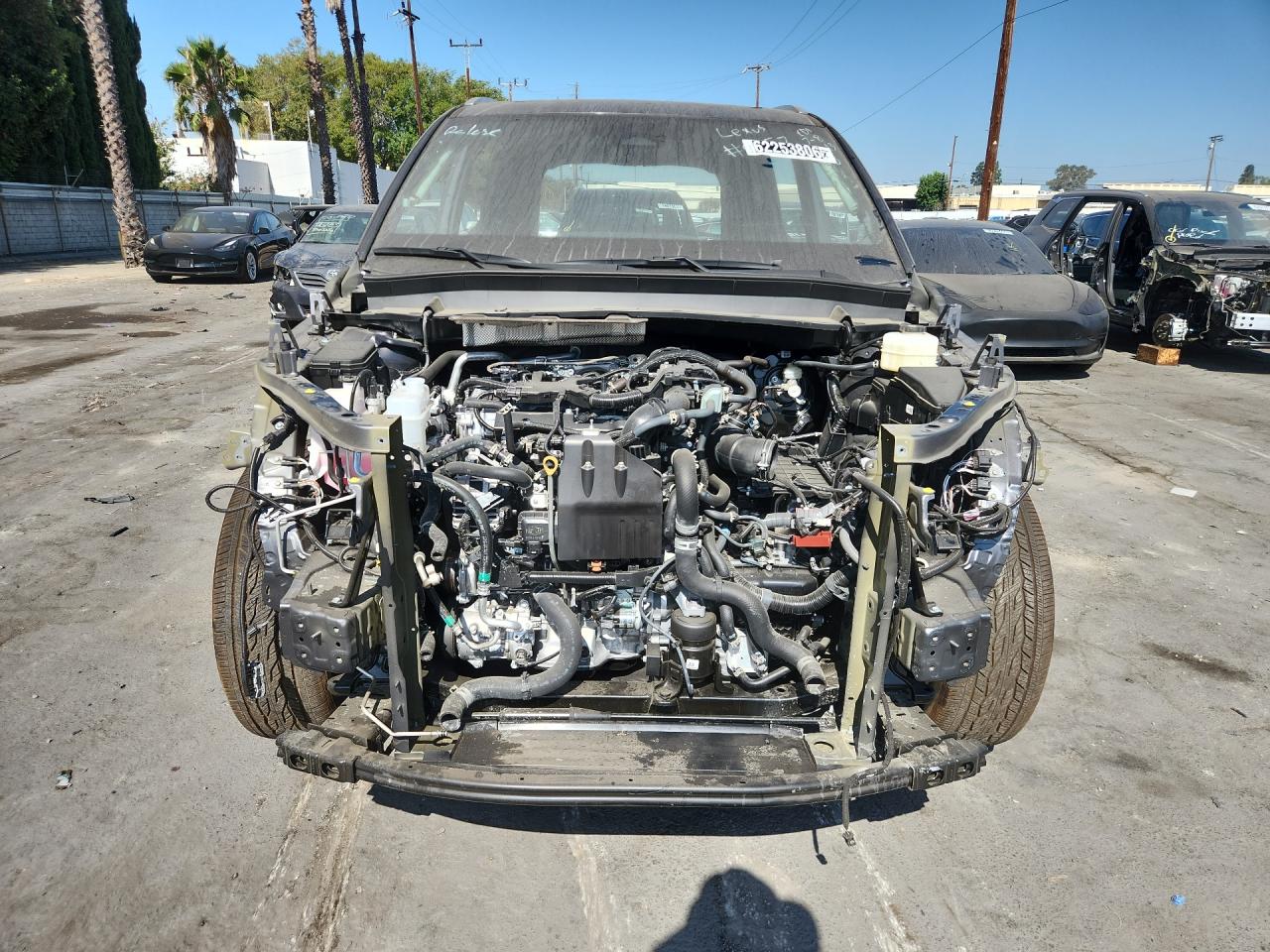 2026 Lexus Tx 350 Luxury Gray vin: 5TDAAAB62TS070657 Damage: Grille, Missing, Replacement Required
