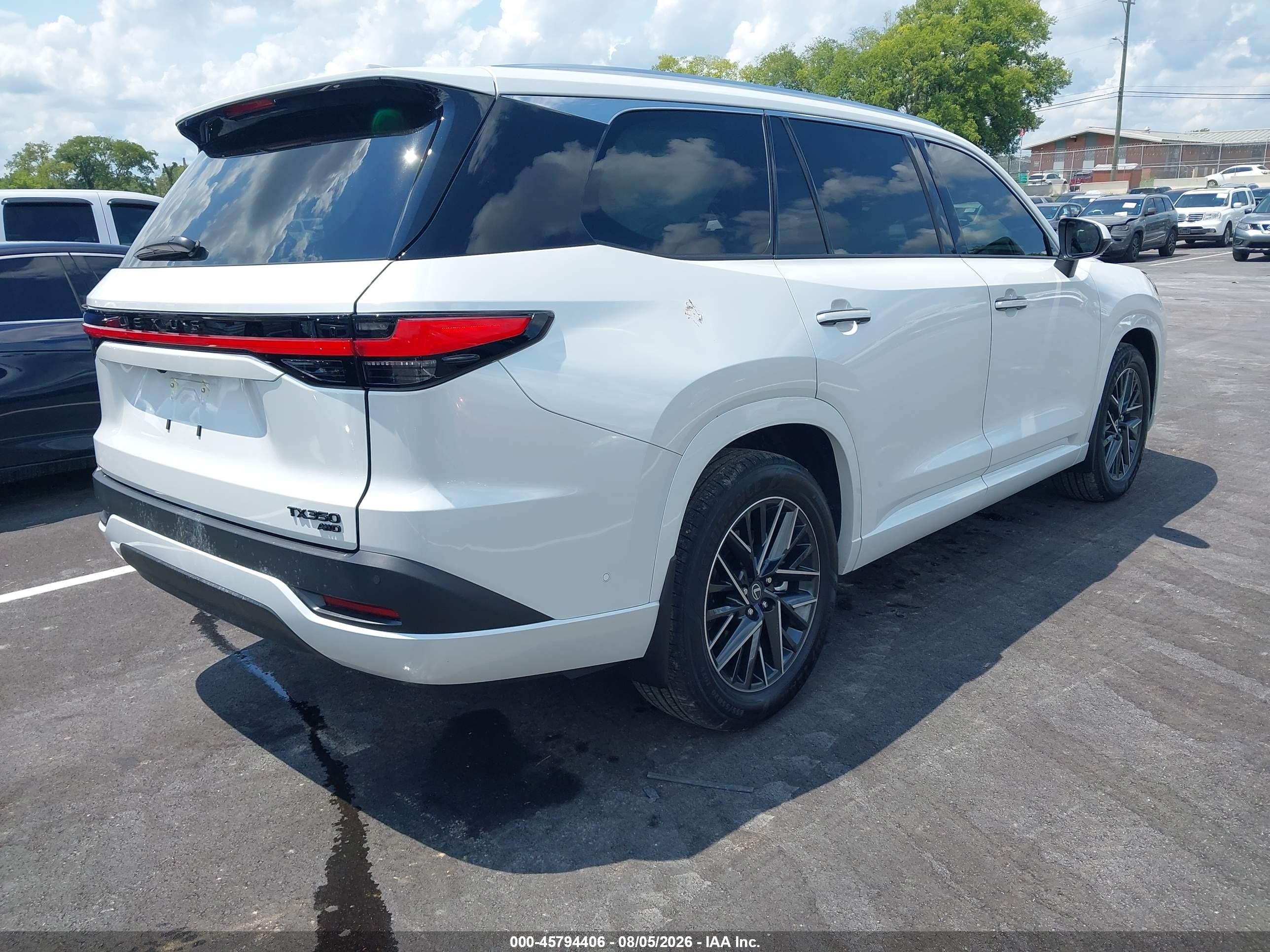 2026 Lexus Tx 350 Premium White vin: 5TDAAAB63TS073230