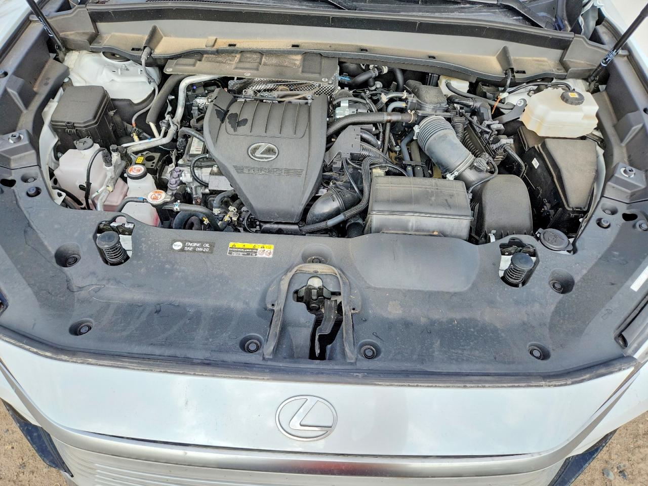 2025 Lexus Tx 500h F Sport Performance Premium White vin: 5TDABAB62SS011586