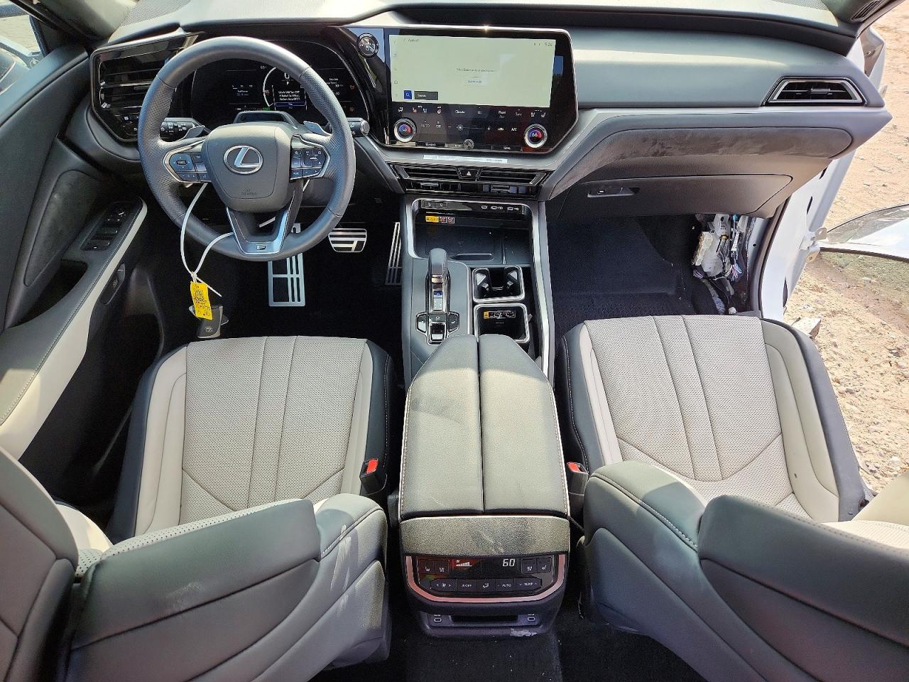 2025 Lexus Tx 500h F Sport Performance Premium White vin: 5TDABAB62SS011586
