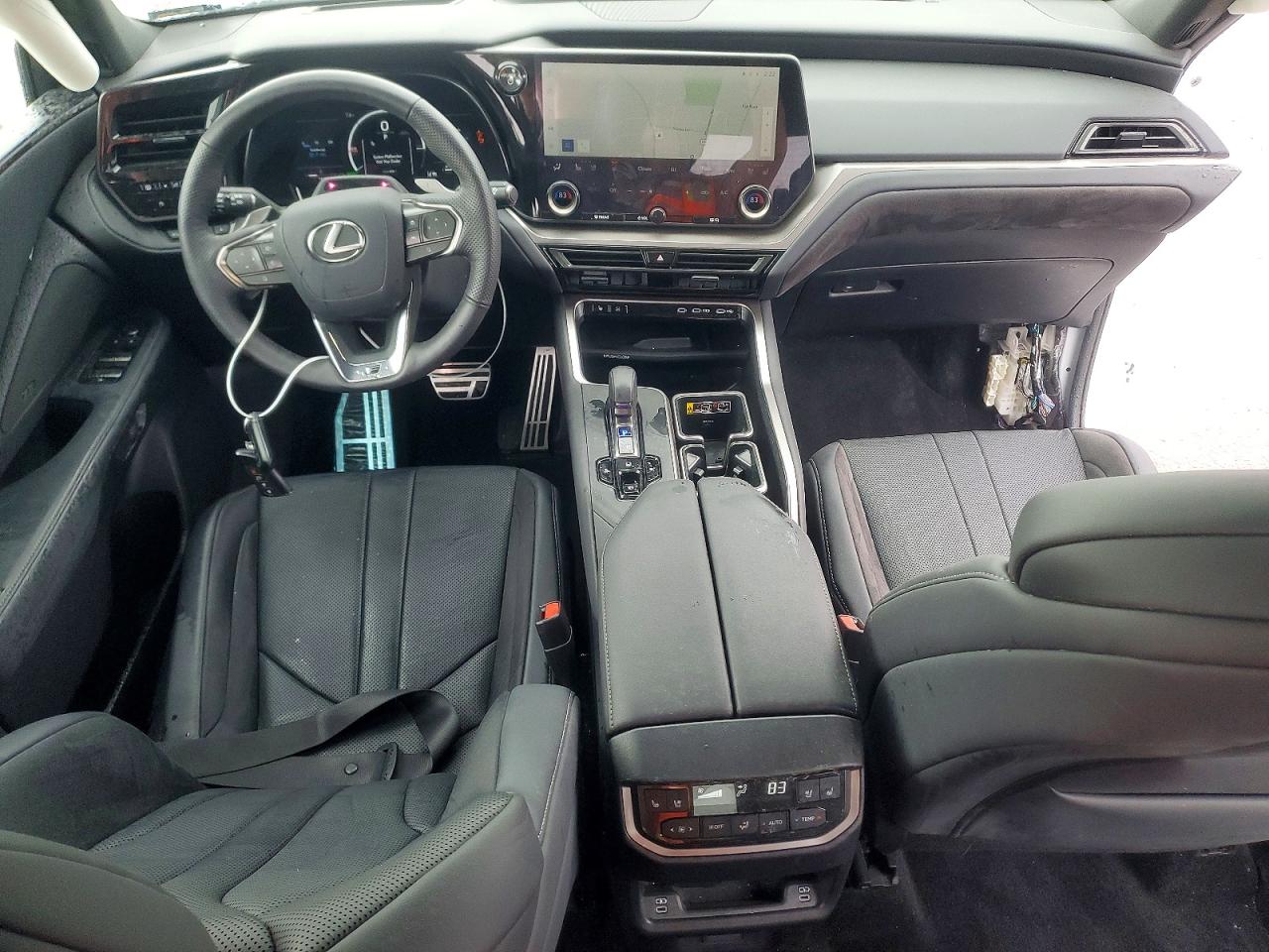 2025 Lexus Tx 500h F Sport Performance Luxury Белый vin: 5TDABAB62SS013970