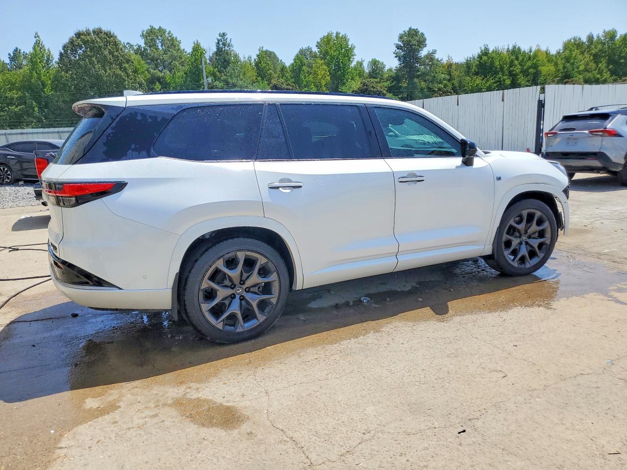 2025 Lexus Tx 500h F Sport Performance Premium White vin: 5TDABAB69SS014534