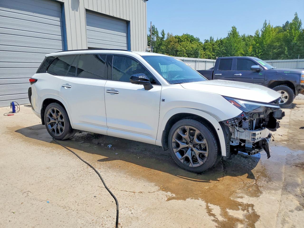 2025 Lexus Tx 500h F Sport Performance Premium White vin: 5TDABAB69SS014534