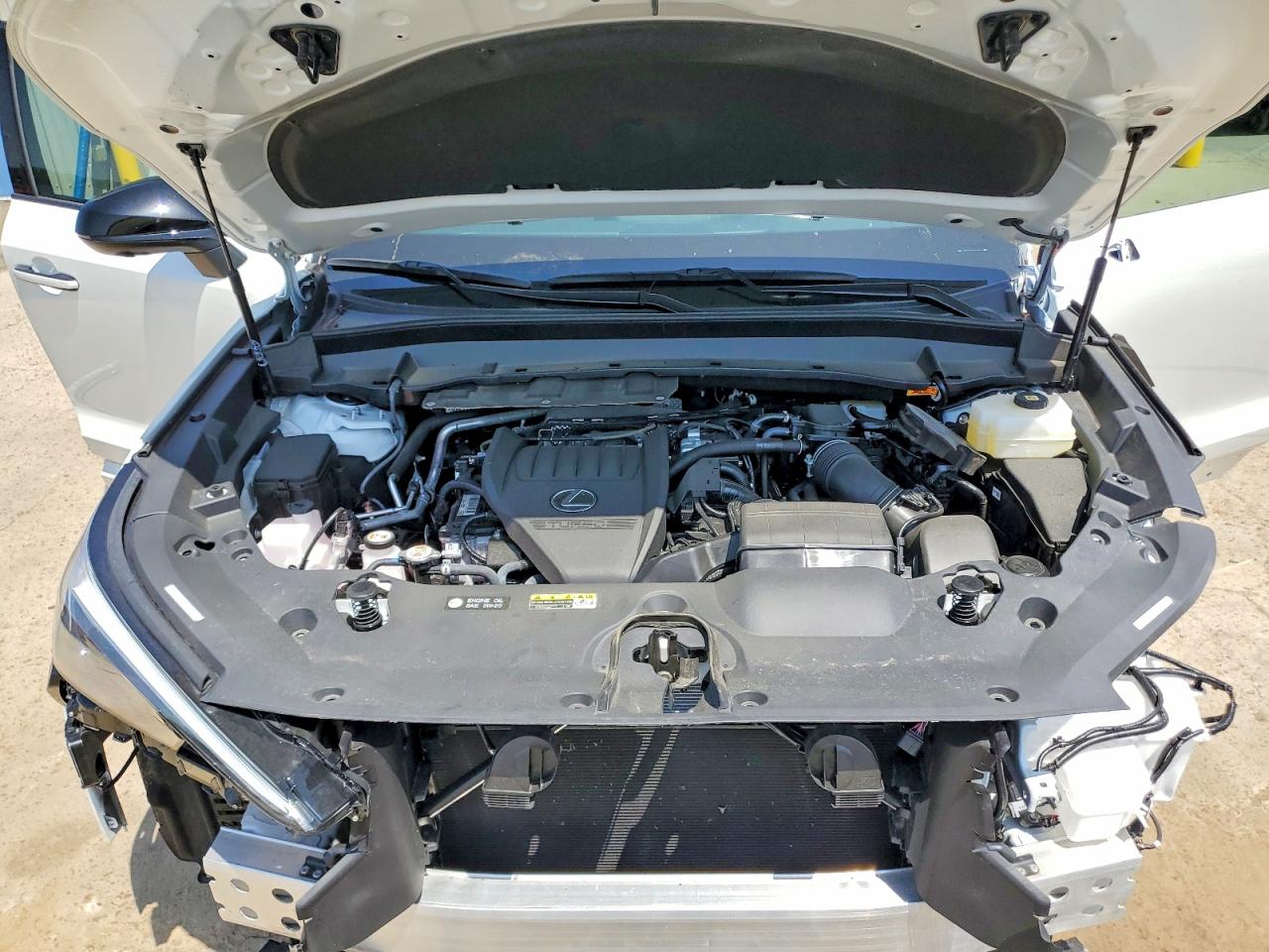 2025 Lexus Tx 500h F Sport Performance Premium White vin: 5TDABAB69SS014534