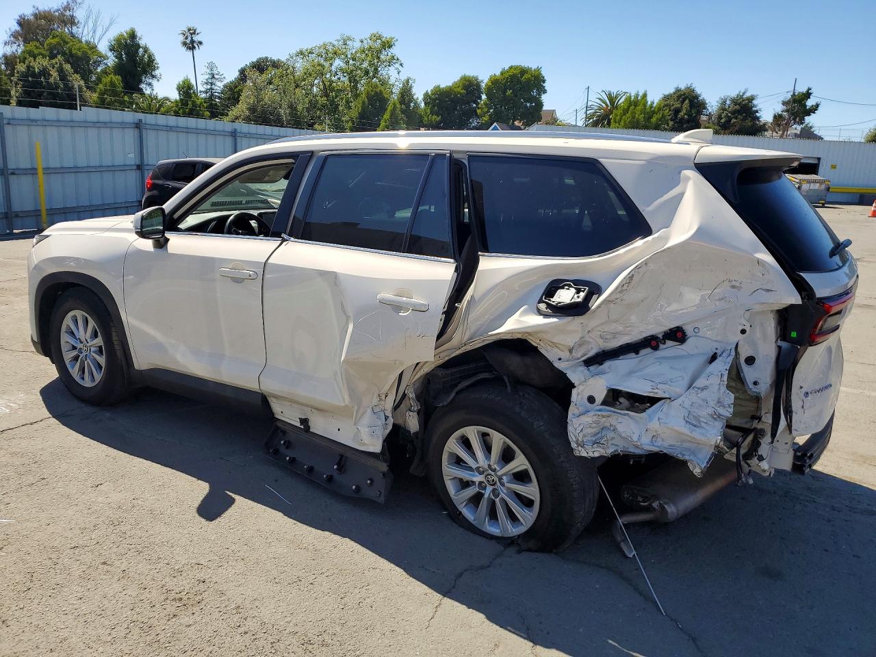 2024 Toyota Grand Highlander Hybrid Xle Белый vin: 5TDACAB57RS005247