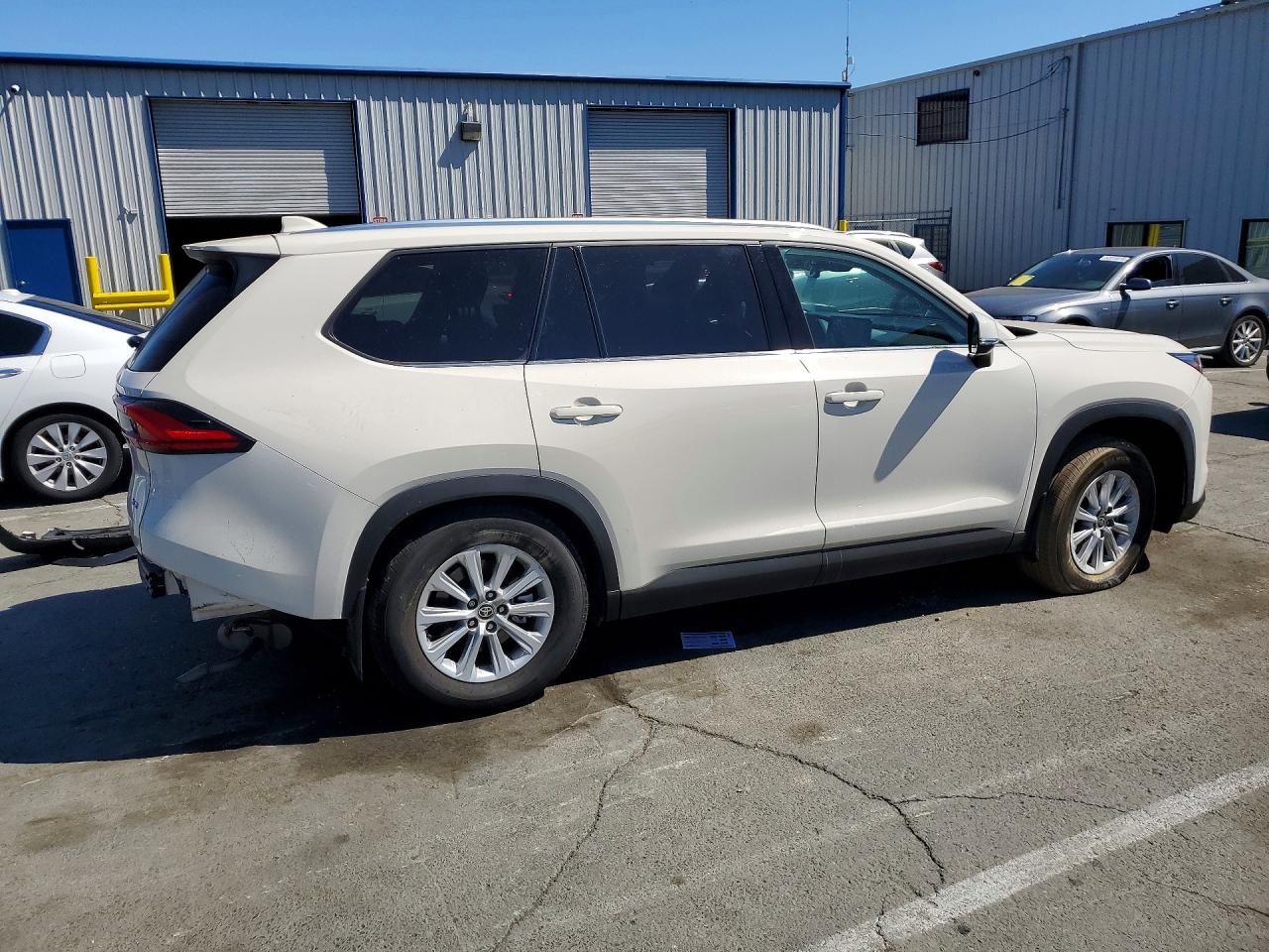 2024 Toyota Grand Highlander Hybrid Xle Белый vin: 5TDACAB57RS005247