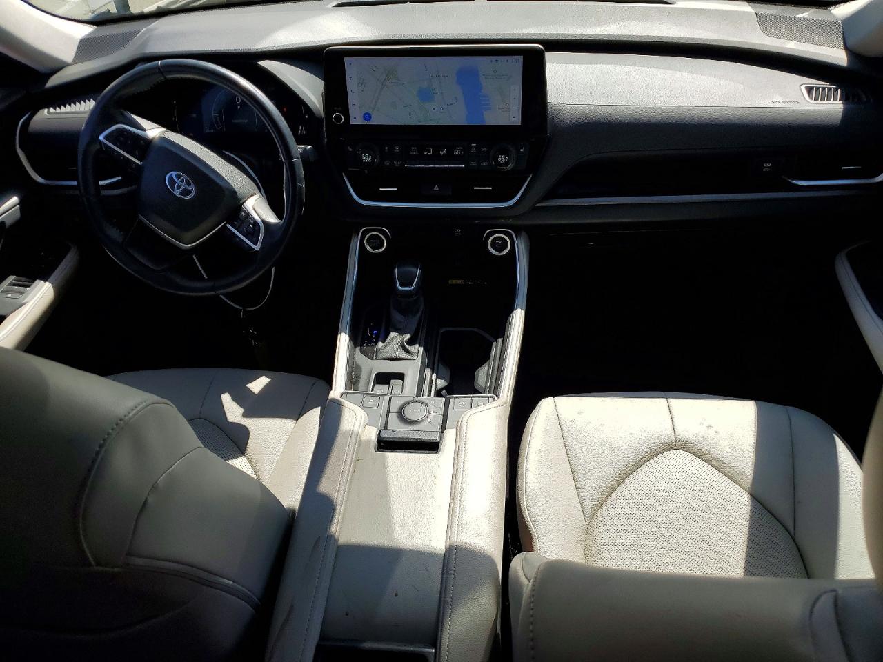 2024 Toyota Grand Highlander Hybrid Xle Белый vin: 5TDACAB57RS005247